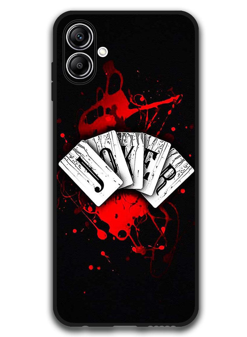 Theodor Case Compatible with Samsung Galaxy A07 6.7 Inch Protection Shockproof Bumper Cover Joker Cards - Image 1